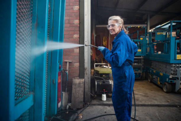 Garage Pressure Washing